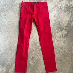 Rude red skinny jeans